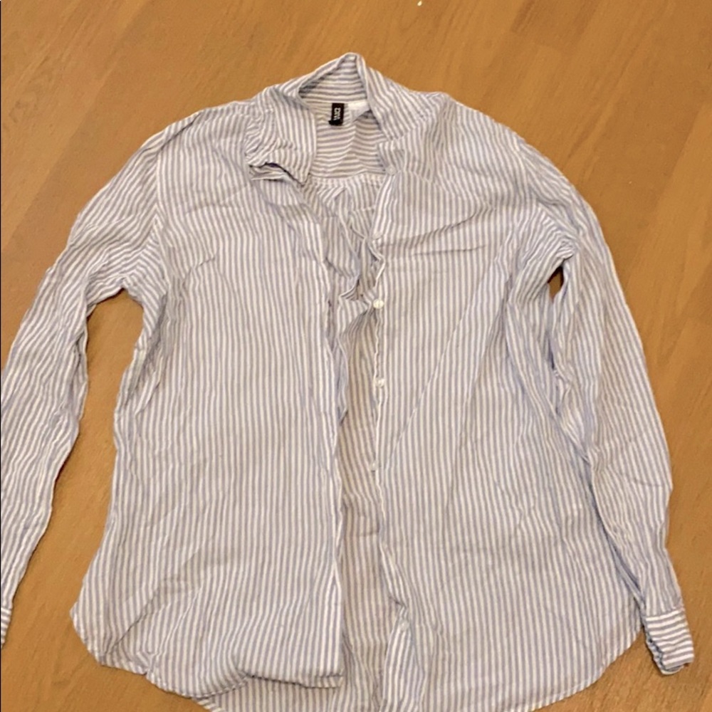 Striped Button down